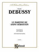 Cover icon of Le Martyre de Saint Sbastien (COMPLETE) sheet music for piano four hands by Claude Debussy, classical score, easy/intermediate skill level