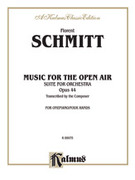 Cover icon of Music for the Open Air (COMPLETE) sheet music for piano four hands by Florent Schmitt, classical score, easy/intermediate skill level