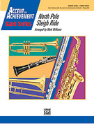 Cover icon of North Pole Sleigh Ride sheet music for concert band (full score) by Mark Williams, beginner skill level