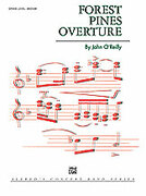 Cover icon of FOREST PINES OVERTURE/CB      SET4D sheet music for concert band (full score) by John O'Reilly, intermediate skill level
