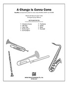 Cover icon of A Change Is Gonna Come (COMPLETE) sheet music for Choral Pax by Sam Cooke and Jay Althouse, easy/intermediate skill level