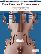 Cover icon of Two English Voluntaries sheet music for string orchestra (full score) by Jonathan Battishill, classical score, easy/intermediate skill level