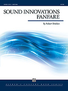 Cover icon of Sound Innovations Fanfare sheet music for concert band (full score) by Robert Sheldon, intermediate skill level