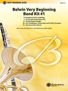 Cover icon of Belwin Very Beginning Band Kit #1 sheet music for concert band (full score) by Paul Cook, Jack Bullock, Lew Davison and Jerry Burns, beginner skill level