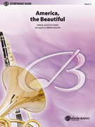 Cover icon of America the Beautiful sheet music for concert band (full score) by Anonymous, intermediate skill level