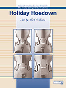 Cover icon of Holiday Hoedown sheet music for string orchestra (full score) by Anonymous and Mark Williams, beginner skill level