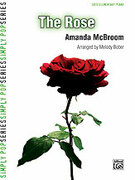 Cover icon of The Rose (from ), (from The Rose) sheet music for piano solo by Amanda McBroom and Melody Bober, intermediate skill level