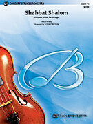 Cover icon of Shabbat Shalom sheet music for string orchestra (full score) by Anonymous, intermediate skill level