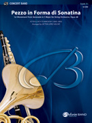 Cover icon of Pezzo in forma di Sonatina (COMPLETE) sheet music for concert band by Pyotr Ilyich Tchaikovsky and Pyotr Ilyich Tchaikovsky, classical score, easy/intermediate skill level