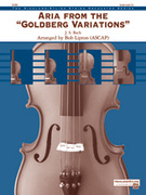 Cover icon of Aria from the Goldberg Variations (COMPLETE) sheet music for string orchestra by Johann Sebastian Bach, classical score, easy/intermediate skill level