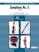 Cover icon of Symphony No. 5 sheet music for full orchestra (full score) by Pyotr Ilyich Tchaikovsky and Pyotr Ilyich Tchaikovsky, classical score, easy/intermediate skill level
