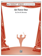 Cover icon of Air Force One sheet music for concert band (full score) by Chris M. Bernotas, beginner skill level