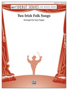 Cover icon of Two Irish Folk Songs (COMPLETE) sheet music for concert band by Anonymous and Gary Fagan, easy skill level