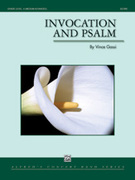 Cover icon of Invocation and Psalm sheet music for concert band (full score) by Vince Gassi, intermediate skill level