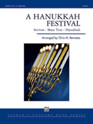 Cover icon of A Hanukkah Festival (COMPLETE) sheet music for concert band by Chris M. Bernotas and Chris M. Bernotas, intermediate skill level