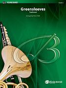 Cover icon of Greensleeves sheet music for concert band (full score) by Anonymous, classical score, easy skill level