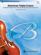 Cover icon of American Triple Crown (COMPLETE) sheet music for string orchestra by Anonymous, intermediate skill level