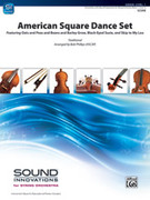 Cover icon of American Square Dance Set (COMPLETE) sheet music for string orchestra by Anonymous, intermediate skill level