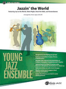 Cover icon of Jazzin' the World (COMPLETE) sheet music for jazz band by Anonymous and Victor Lpez, intermediate skill level