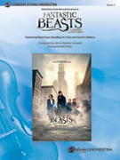 Cover icon of Fantastic Beasts and Where to Find Them sheet music for string orchestra (full score) by James Newton Howard, intermediate skill level