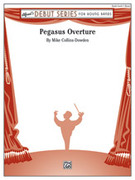 Cover icon of Pegasus Overture sheet music for concert band (full score) by Mike Collins-Dowden, intermediate skill level