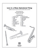 Cover icon of Love Is a Many Splendored Thing (COMPLETE) sheet music for band or orchestra by Sammy Fain, Paul Francis Webster and Mark Hayes, easy/intermediate skill level