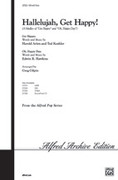 Cover icon of Hallelujah, Get Happy! (A Medley) sheet music for choir (SAB: soprano, alto, bass) by Harold Arlen, Ted Koehler, Edwin R. Hawkins and Greg Gilpin, intermediate skill level