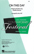 Cover icon of On This Day sheet music for choir (SAB: soprano, alto, bass) by Charles Strouse and Mac Huff, intermediate skill level