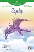 Cover icon of Equality sheet music for choir (TTBB: tenor, bass) by Mark Hayes, intermediate skill level