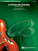 Cover icon of La Fiesta de Cuerdas (COMPLETE) sheet music for string orchestra by John Nieto, intermediate skill level