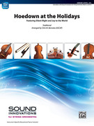 Cover icon of Hoedown at the Holidays sheet music for string orchestra (full score) by Anonymous and Chris M. Bernotas, intermediate skill level