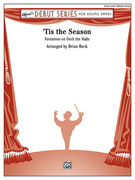 Cover icon of 'Tis the Season sheet music for concert band (full score) by Anonymous, intermediate skill level