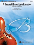 Cover icon of A Danny Elfman Spooktacular (COMPLETE) sheet music for string orchestra by Danny Elfman and Douglas E. Wagner, intermediate skill level