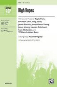 Cover icon of High Hopes sheet music for choir (TB: tenor, bass) by Tayla Parx, intermediate skill level
