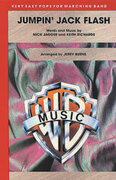 Cover icon of Jumpin' Jack Flash (COMPLETE) sheet music for marching band by Mick Jagger, intermediate skill level