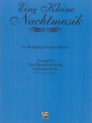 Cover icon of Eine Kleine Nachtmusik - Piano Duo (2 Pianos, 4 Hands) sheet music for piano four hands by Wolfgang Amadeus Mozart, classical score, easy/intermediate skill level
