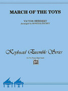 Cover icon of March of the Toys - Piano Quartet (2 Pianos, 8 Hands) sheet music for piano solo by Victor Herbert, intermediate skill level