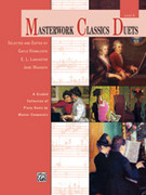 Cover icon of Masterwork Classics Duets, Level 8: A Graded Collection of Piano Duets by Master Composers sheet music for piano four hands by Anonymous, classical score, easy/intermediate skill level