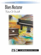Cover icon of Blues Nocturne - Piano Duo (2 Pianos, 4 Hands) sheet music for piano four hands by Robert D. Vandall, easy/intermediate skill level