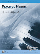 Cover icon of Peaceful Hearts (for right hand alone) - Piano Solo sheet music for piano solo by Dennis Alexander, intermediate skill level
