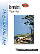Cover icon of Excursions (for right hand alone) - Piano Solo sheet music for piano solo by Martha Mier, intermediate skill level