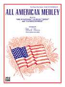 Cover icon of All American Medley: Based on Oh, Susannah, Jubilo, Dixie and Yankee Doodle - Piano Duo sheet music for piano four hands by Anonymous and Mark E. Nevin, easy/intermediate skill level