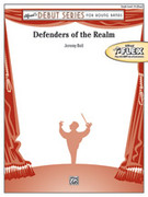 Cover icon of Defenders of the Realm sheet music for concert band (full score) by Jeremy Bell, intermediate skill level