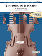 Cover icon of Sinfonia in D Major (COMPLETE) sheet music for string orchestra by Johann Christian Bach, intermediate skill level
