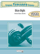 Cover icon of Dizzy Digits sheet music for string orchestra (full score) by Richard Meyer, intermediate skill level