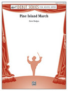 Cover icon of Pine Island March sheet music for concert band (full score) by Steve Hodges, intermediate skill level