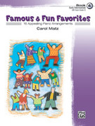 Cover icon of Famous and Fun Favorites, Book 4: 16 Appealing Piano Arrangements sheet music for piano solo by Anonymous, intermediate skill level