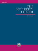 Cover icon of The Butterfly Chaser sheet music for concert band (full score) by B. J. Brooks, intermediate skill level