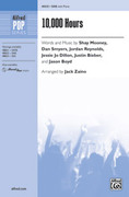 Cover icon of 10,000 Hours sheet music for choir (SAB: soprano, alto, bass) by Shay Mooney and Justin Bieber, intermediate skill level