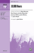 Cover icon of 10,000 Hours sheet music for choir (SSA: soprano, alto) by Shay Mooney and Justin Bieber, intermediate skill level